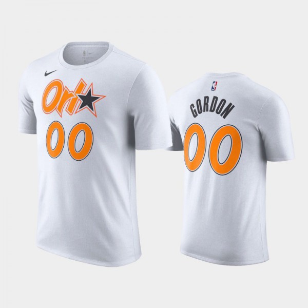 Aaron Gordon Orlando Magic #00 Men's City 2020-21 T-Shirt - White